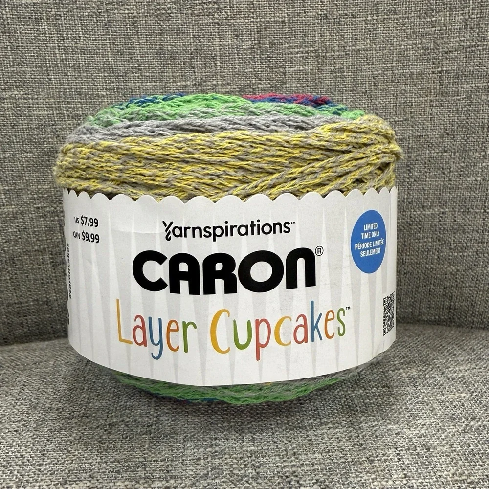 Caron Layer‎ Cupcakes Yarn Sunshiny Day 4 Medium 4.4oz 38003 NEW